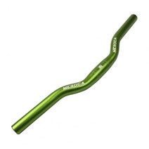 자전거스템 Strong Riser Bar Anodizing Surface Easy to tall Handlebar High Hardness Bike, [08]  Green