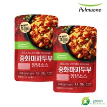 풀무원 중화마파두부양념소스 130g (3~4인분), 2개