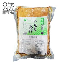 푸요 사각 조미유부 40p (1kg) 일본 유부 초밥, 단품