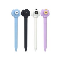 볼펜 중성펜 젤펜 라이트펜 찰칵 라이트 중성펜(4개)-72394EA, 쿠팡 본상품선택, 쿠팡 본상품선택, 1개