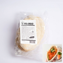 선인)6인치 피타브레드 6봉(70g x 36매)-샌드위치/버거용/주머니빵, 70g, 6개