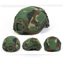 전술헬멧 방탄헬멧 방탄모 전술 헬멧 커버 머리 둘레 에어소프트 페인트 볼 장비 빠른 색, 03 just helmet cover2