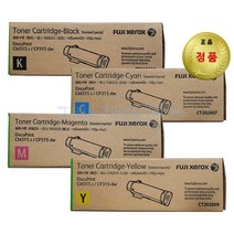 제록스 CM315z CP315dw 프리미엄 정품토너, 1개, 4색세트