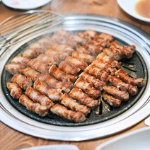 맛나원 캠핑 삼겹살 숯불용 1.2~1.5cm 두께 (냉동), 1개, 900g