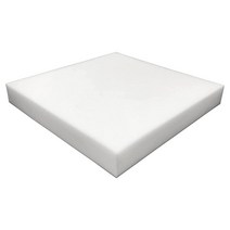 Foamma 15.2cm x 71.1cm x 71.1cm(6인치 x 28인치 x 28인치) 젤 메모리 폼(다이닝 의자용 의자 쿠션 폼 휠체어 시트 쿠션), 6
