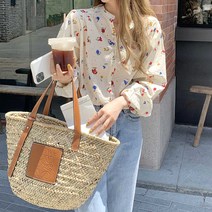 메이킹유 긴팔블라우스 셔츠 남방 라운드넥 데일리룩 플라워 캐주얼룩 간절기룩 991데저트블라우스