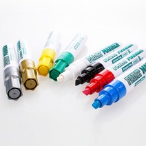 문화 점보 페인트마카 8mm 산업용 마킹 멀티펜 마카펜, 검정