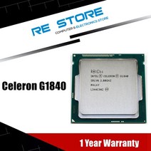 인텔 셀러론 G1840 2.8GHz 2M 캐시 듀얼 코어 CPU 프로세서 SR1VK SR1RR LGA 1150 트레이 중고, 한개옵션0