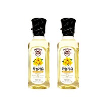 해표 프리미엄 카놀라유 유채유 식용유 250ml x 2개