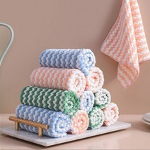 물먹는극세사행주 카페행주 극세사 주방 요술 행주, 30x30cm(색상랜덤)