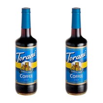 Torani 토라니 무설탕 커피 시럽 750Ml 2개