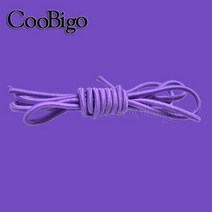 텐트 캠핑 탄성끈 스트레치코드 조절 로프 세트 10 미터 3 강한 탄성 번지 충격 코드 스트레치 문자열 보석 만들기 야외 프로젝트 카약 보트, 자주색