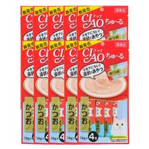 이나바 차오츄르 SC-71 SC-72 SC-73 14g x 40개 고양이 간식, 가다랑어[SC-72] 14gx40개 총 10팩