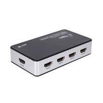 4K HDMI 선택기 4:1 스위처 셀렉터, HDMI 케이블 10미터