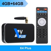 Ugoos-X4Q 프로 안드로이드 11 스마트 TV 박스 X4Q 4GB 32GB 플러스 64GB Amlogic S905X4 2.4G 5G WiFi BT5.1 1000M 4K 셋톱, CHINA_미국 플러그 | X4 Plus 4G64G