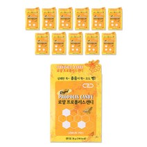 로얄 프로폴리스 목캔디 8정 레몬, 12개, 36g