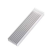 [A] 20x100x6mm 방열판 히트싱크 쿨러 냉각 알루미늄 [Z]