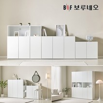 보루네오 애드 수납장 높은 낮은 다용도 미니 좁은 안방 거실 베란다 800 1200, 상부장, 20_800 높은상부장, 화이트 AD87