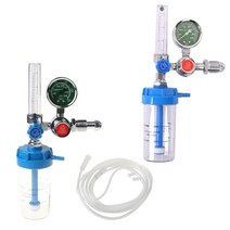 L1EE 산소 흡입기 조절기 압력 유량계 출구 수나사 O2 G5/8 3939cga540 병원 저독성 환자용, 없음