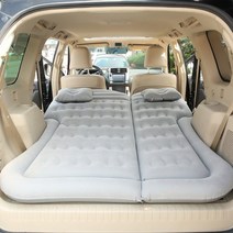 suv 차량 에어매트 카니발차박 펠리세이드 차박매트 에어매트 자동차 에어 매트리스 자동차 뒷좌석 여행 침대 자동차 에어 침대 자동차 뒷좌석 슬리핑 패드 차에서 자고, SUV 트렁크 전용  편안한 플로킹 + 공기누출백