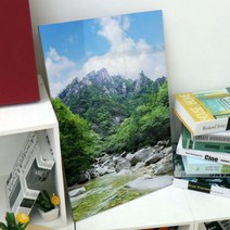 꾸밈 ca302-아크릴액자가화만사성풍경 액자, 3타입-숲속3
