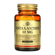 Solgar 솔가 아스타잔틴 Astaxanthin 10mg 30소프트젤, 1개, 30정