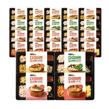 허닭 [본사당일출고] 다이어트 도시락 210g 4종 혼합, 6세트