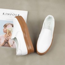 [프롬슈] 유니크 아웃솔 플랫폼슬립온 여자통굽신발