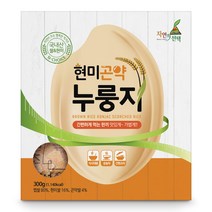 국산 현미곤약누룽지 300g, 1