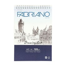 파브리아노 드로잉아트 스프링 AS01 A5 120g, 1개