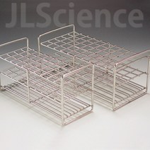 [JLS] 다양한 사이즈의 국산 스텐 시험관대, 10. 21mm - 40홀