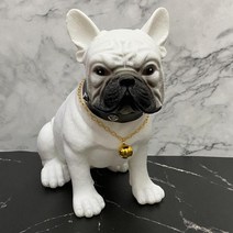 마카롱 프렌치 개 불독 스피커 클로바 블루투스 붐마스터 m208212 프랑스 불독 오디오 컴퓨터 개 머리 무선 성격 서브 우퍼 창조적 16, 10. M208 White