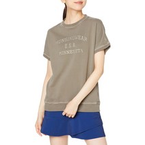 [맨싱웨어] 21년 가을 겨울 모델 골프 컷소우 반소매 스웨트 MGWSJL50 레이디스 BW00(브라운) 일본 사이즈 L상당
