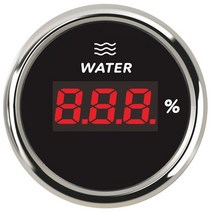 게이지연료보트 낚시배 바다낚시 레저 밸리 선외기엔진 범용 디지털 연료 게이지 0-190Ohm/240-33ohm 52mm, 11 240ohmWater gauge BS