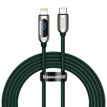 Baseus USB C 타입 케이블 아이폰 12 11 프로 Xs 맥스 고속 충전 충전기 맥북 아이패드 프로 타입 C USBC, 02 Dark green_02 2m