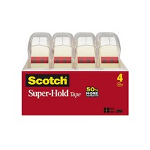 [홈앤스쿨] 3M 스카치 슈퍼홀더 대용량 크리스탈 다용도 테이프 셀로판테이프, 01. 4198 디스펜서 19x16.5