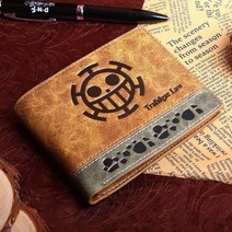 pu khaki short wallet of jojo pirate king 해골 데스 노트 페어리 테일 토토로 소드 아트 온라인 attack on titan with coin