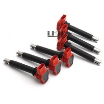 자동차 점화플러그 코일 6x 정품 06e905115e 팩 bos-ch red for v w audi a6 a7 q7 porsche 3.0tfsi, 없음