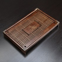 나무달 다도 차판(43x28cm)(브라운) 다도찻상