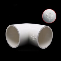 징크판넬 UPVC-내경 90 도 워터 파이프 피팅 엘보 커넥터 20253240506375mm 슬립 엔드 글루 가든 어댑터, 02 Gray_01 20mm
