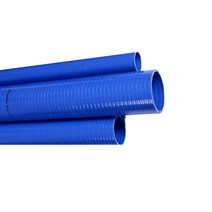 한미 청고압호스 C형 25mmx50m 펌프호스 양수기 토목