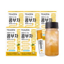 [티젠] 콤부차 유자 50스틱+보틀, 상세 설명 참조, 상세 설명 참조