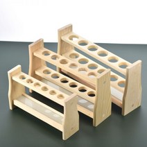 1pcs 실험실 나무 테스트 튜브 10ml 25ml 50ml 100ml 랙 비색 6 및 12 구멍, 100ml 12holes