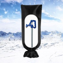 겨울 수도 동파방지 수도꼭지 덮개 보온 커버 대형, 동파방지커버-대형, 동파방지커버-대형