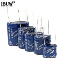 1PCS 슈퍼 커패시터 패러드 조합 유형 5.5V 0.5F 1F 2F 3.5F 4F 5F 7.5F 10F 15F