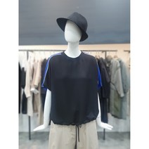 데무 컬러 블록 라운드 티셔츠(BW2206905)