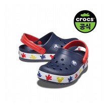 [크록스] 공식 유아 FL DISNEY MICKEY LIGHTS CLOG T NAVY (2