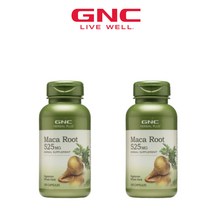 2병구성 GNC 허벌 플러스 마카 루트 525 mg 100 캡슐 페루 마카