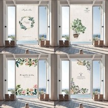 공간분리커튼 중문 주방 식당 베란다 가림막천 패브릭가리개