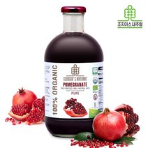 조지아스내추럴 유기농 NFC 석류주스 석류즙 1 000ml, 1병